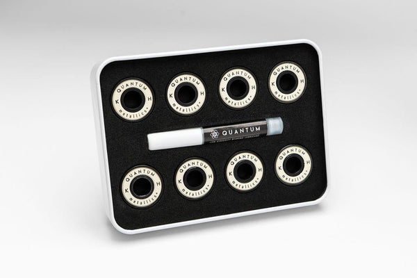 Quantum Kelvin Hoefler Signature Metallics Skate Bearings + DMx - Skatewarehouse.co.uk