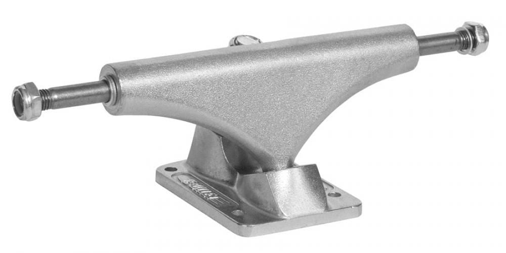 Bullet 140 Silver Raw Skateboard Trucks - 5.25"