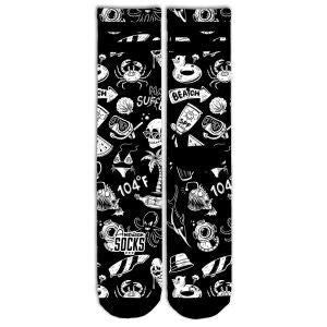 American Socks Hella Hot - Mid High Socks