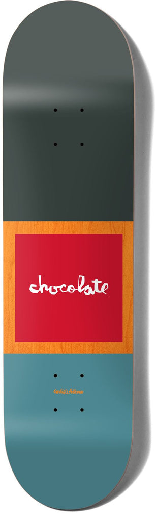 Chocolate OG Square W44D3 Carl Aikens Skateboard Deck - 8.5" - Skatewarehouse.co.uk