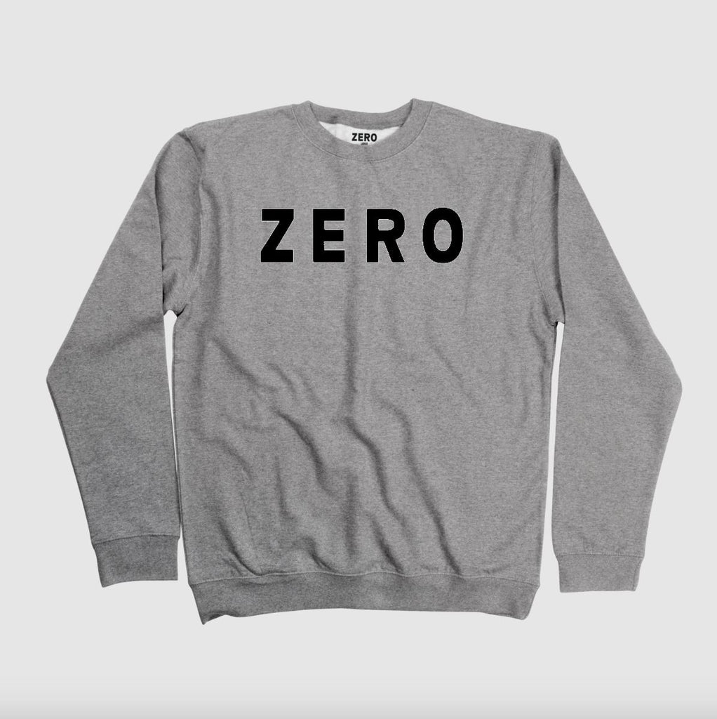 Zero Army Crew Grey - Skatewarehouse.co.uk