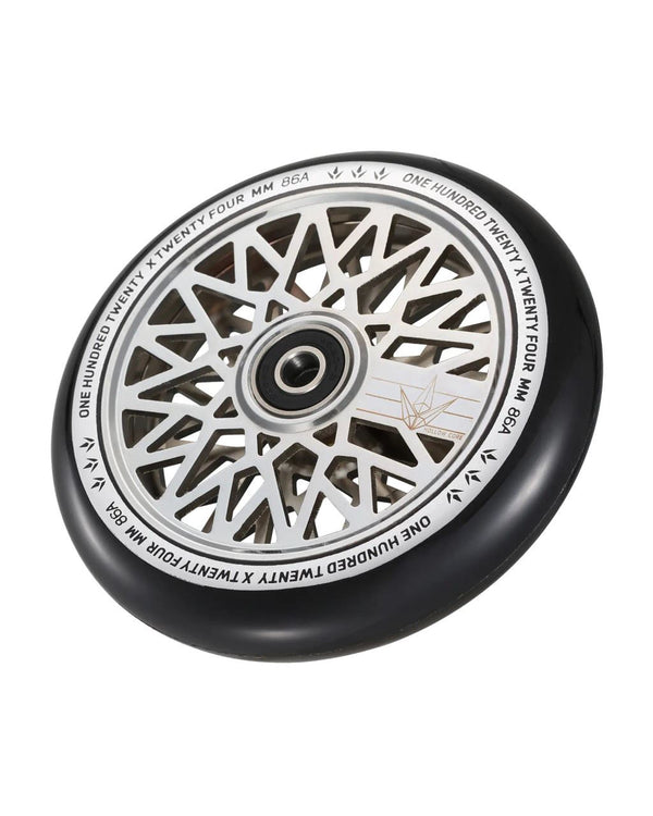 Blunt DIAMOND HOLLOW CORE 120MM - Chrome Scooter Wheels