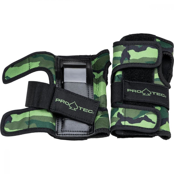 Pro-Tec Pads Street Adult 3-PK Pad Set Open - Camo - Skatewarehouse.co.uk