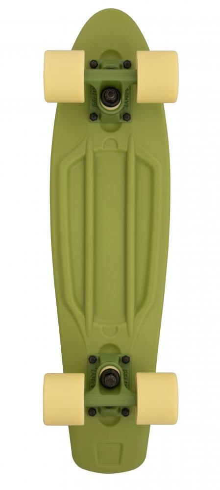 D Street Cruiser Army Green Complete Cruiser Skateboard - 5.8