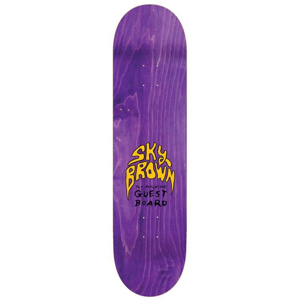 Toy Machine x Sky Brown Guest Board Skateboard Deck - 8.25