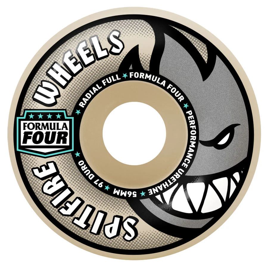 Spitfire F4 97Du Radial Full (97a) Skateboard Wheels