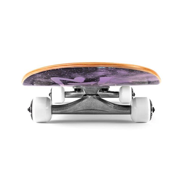 Enuff Skully Hologram Black Complete Skateboard Bundle - SFR Helmet & Pads - 7.25