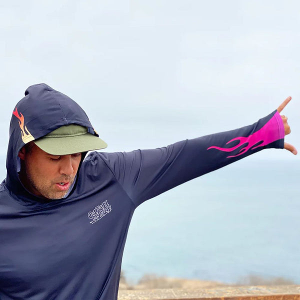 Catch Surf - Koston x Gonz Hooded L / S Shirt - Black Eric Koston x Mark Gonz