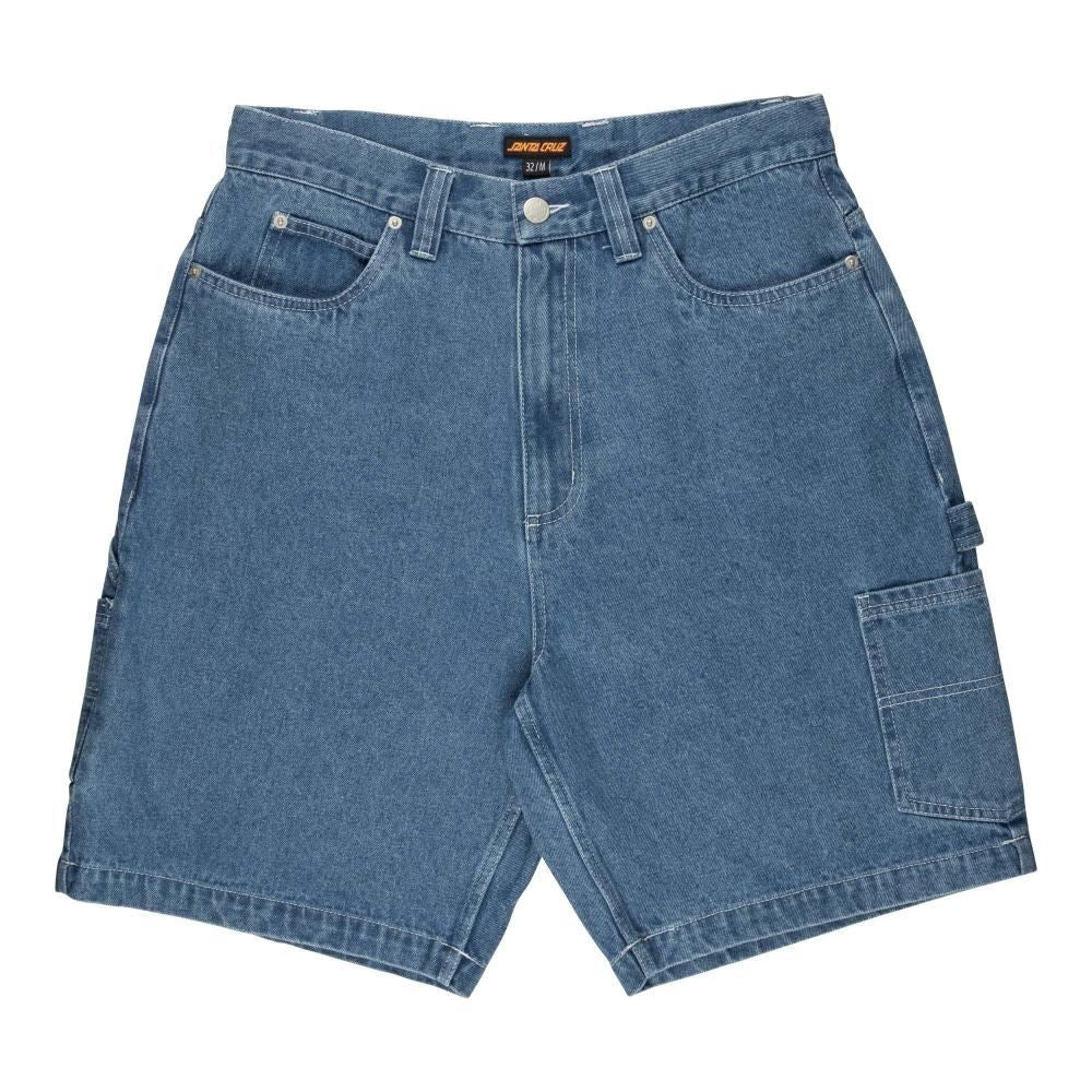 Santa Cruz Shorts Carpenter Big Shorts - Classic Blue - Skatewarehouse.co.uk