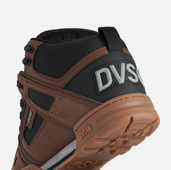 DVS Comanche Boot Brown Black Gum Shoes