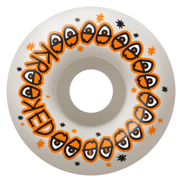 Krooked Glow Eyes Complete Skateboard - 8.25