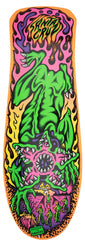 Santa Cruz x Stranger Things Salba Demogorgon **Glow in the Dark** Skateboard Deck - 10.3" - Skatewarehouse.co.uk