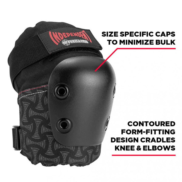 187 x Independent Killer Pads Jr. Six Pack Set - Black - Skatewarehouse.co.uk