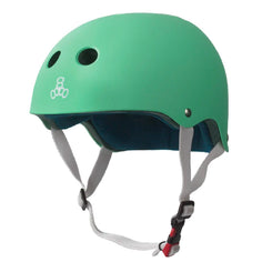 Triple Eight Sweatsaver Certified Helmet - Rubber Mint - Skatewarehouse.co.uk