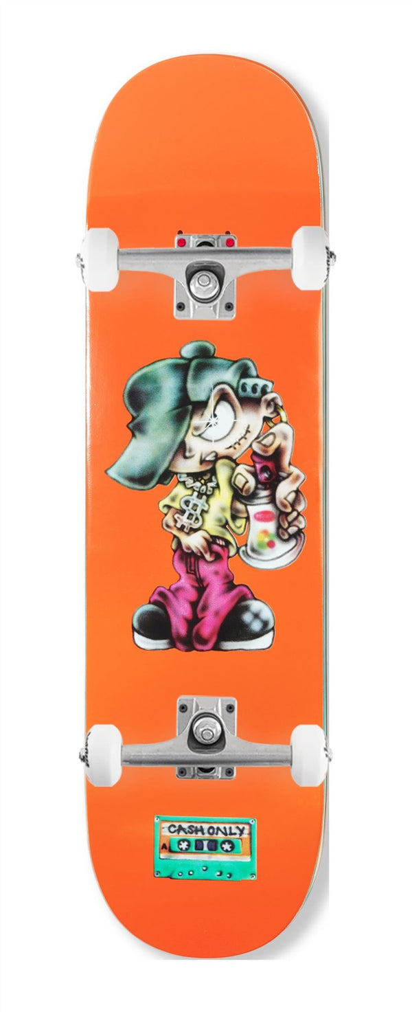 Cash Only 'Lad' x Venom Custom Complete Skateboard - 8.25