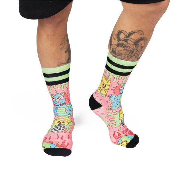 American Socks Radioactive - Mid High Socks