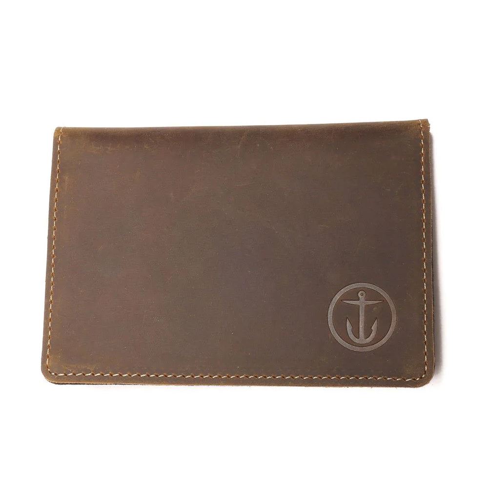 Captain Fin Co - Momento Bifold Leather Wallet - Brown Surf Accessory