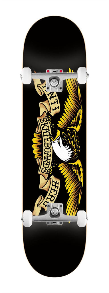 Anti Hero Team Classic Eagle (Black) x Venom Custom Complete Skateboard - 8.12"