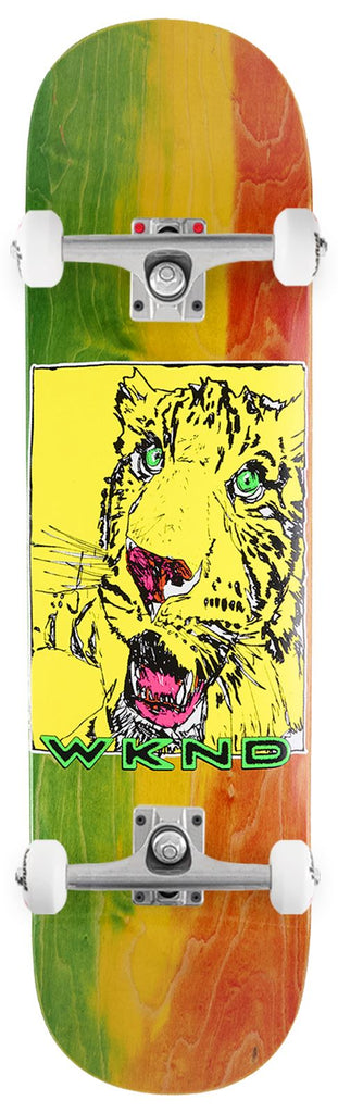 WKND Tiger Team (MC) Assorted x Venom Custom Complete Skateboard - 8.25"