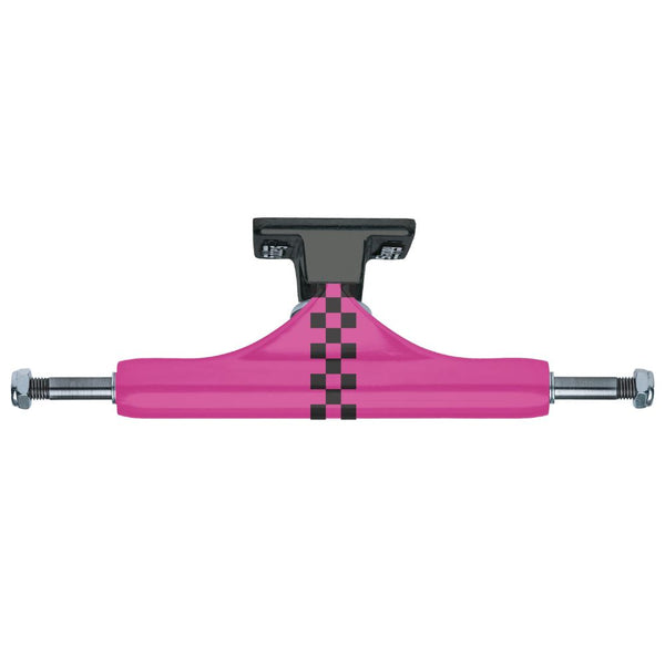 Slappy ST1 Classic Arisa Trew Checker Pink / Black Skateboard Trucks - 5.5