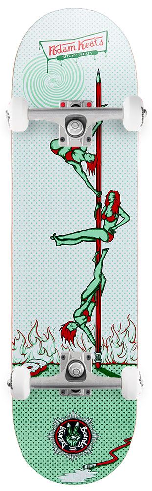 Drawing Boards Adam Keats Pro Custom Complete Skateboard - 8.0