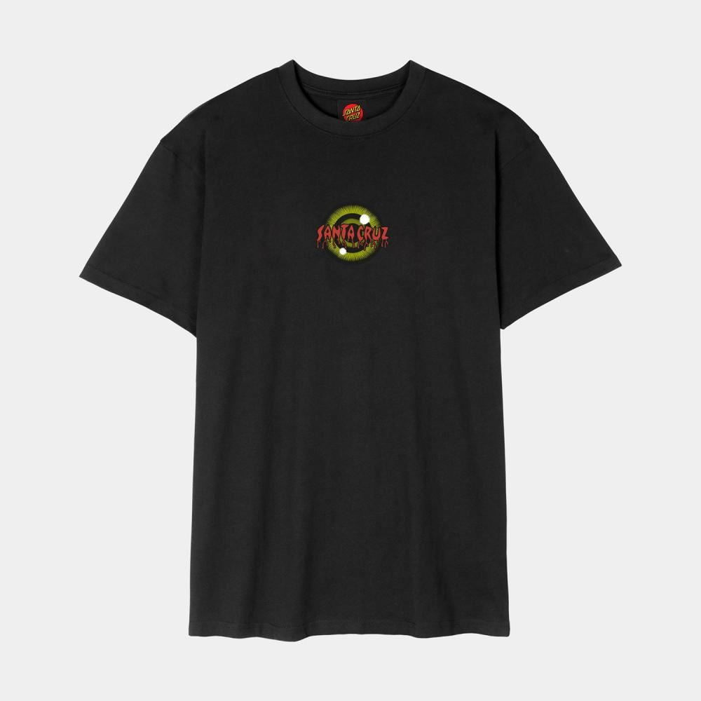 Santa Cruz T-Shirt Roskopp Iris Front T-Shirt - Black