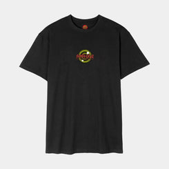 Santa Cruz T-Shirt Roskopp Iris Front T-Shirt - Black - Skatewarehouse.co.uk
