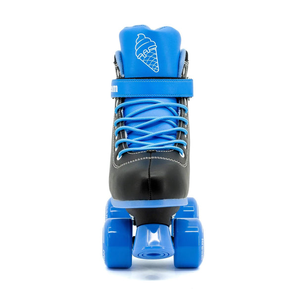 CREAM Scoop Quad Roller Skates, Adjustable - Vivid, Black / Blue