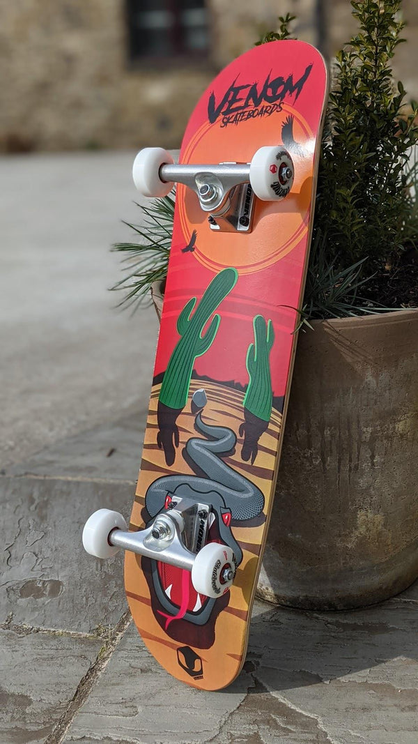 Venom Junior Complete Skateboard - Desert Viper - 7.25