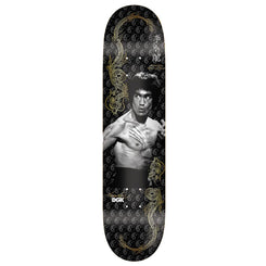 DGK x Bruce Lee 'Balance' (Embossed) Black Skateboard Deck - 8.25"