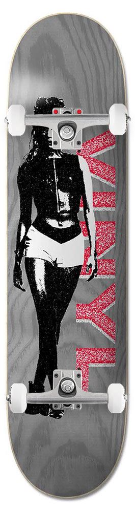 Vinyl Skateboards 'Boom Girl' x Venom Custom Complete Skateboard - 8.5" - Skatewarehouse.co.uk