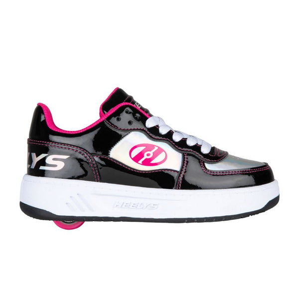 Heelys Rezerve Low  - Black / Pink / Multi - Skatewarehouse.co.uk