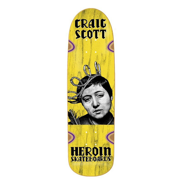 Heroin Craig Questions Joan Skateboard Deck - 9.5