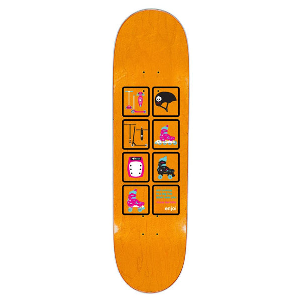 Enjoi Big Box Roller Skates R7 Mint Skateboard Deck - 8.25