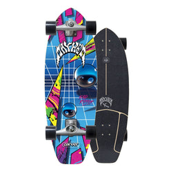 Carver ...Lost Rad Ripper Neon - CX Surfskate Cruiser Skateboard - 10.5" x 31.0" - Skatewarehouse.co.uk