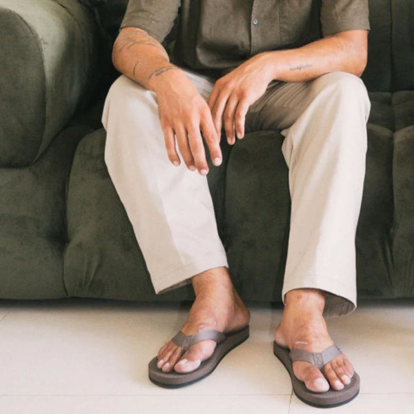 Indosole - Mens Flip Flops - Easy Living Lite - Soil Shoes