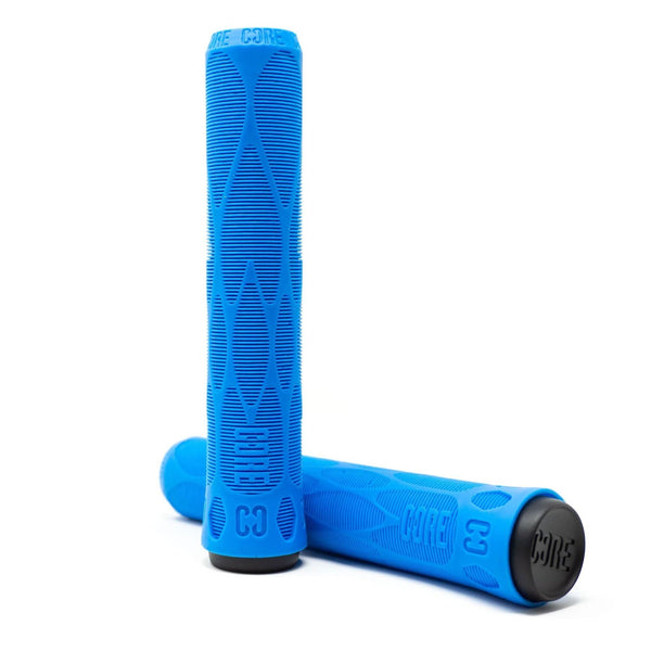 CORE Pro Handlebar Grips, Soft 170mm - Blue - Skatewarehouse.co.uk