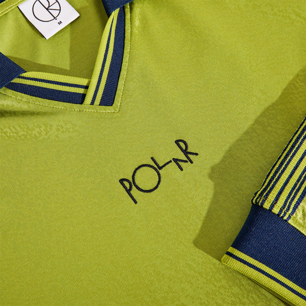 Davie LS Shirt (Peridot / Dark Blue)