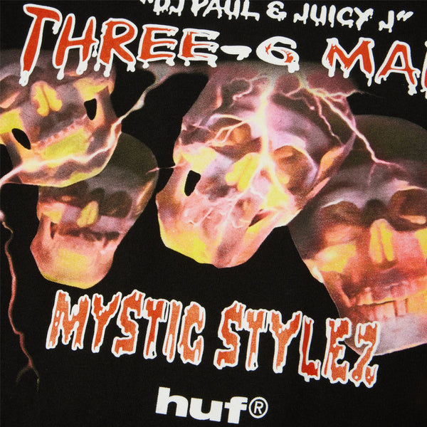 HUF Mystic Styles SS Tee (Black) - S