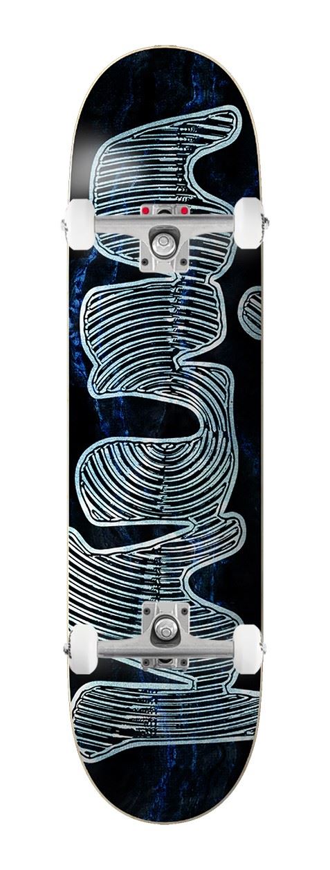 Vinyl Skateboards 'Blue Marble' x Venom Custom Complete Skateboard - 8.5