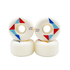 Crupie CTRL v Apex Skateboard Wheels - White