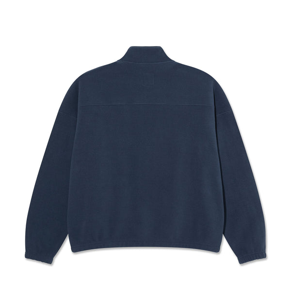 Polar Skate Co Ivan Half Zip Sweatshirt (Grey Blue) Hoodie - M