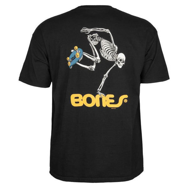 Powell-Peralta Skateboard Skeleton Tee Black - Skatewarehouse.co.uk