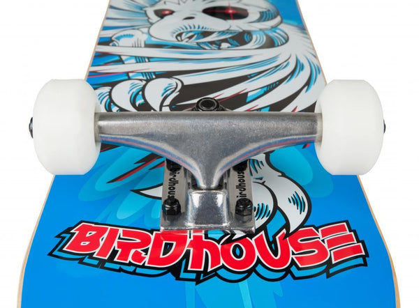 Birdhouse Stage 1 Blue Spiral Tony Hawk Complete Skateboard - 7.75