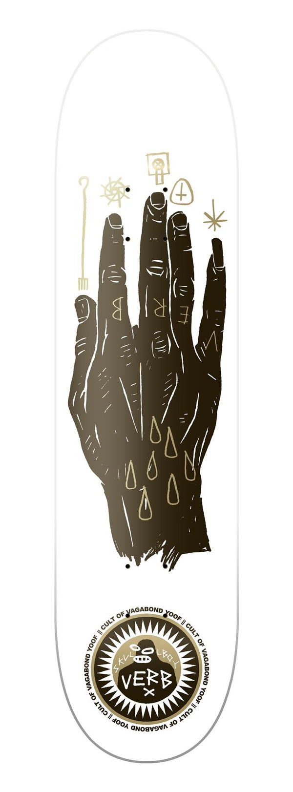 Verb Skullboy Graphic x Venom Custom Complete Skateboard - 8.25