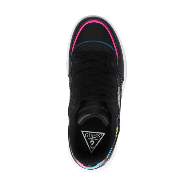 Heelys X Guess Rezerve FN Guess - Black / Cyan / Neon Pink - Skatewarehouse.co.uk