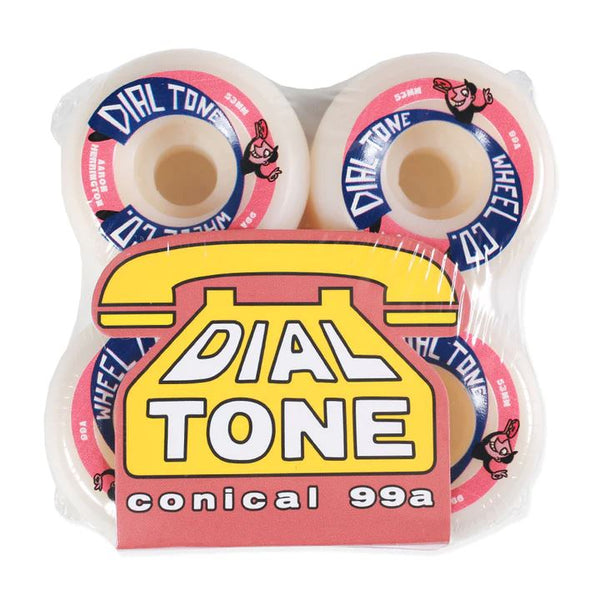 Dial Tone Herrington 'Fresh Served' Conical 99A - SALE Skateboard Wheels - 53mm