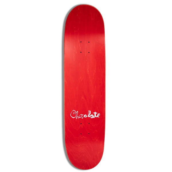 Chocolate OG Script Carl Aikens Skateboard Deck - 9.0