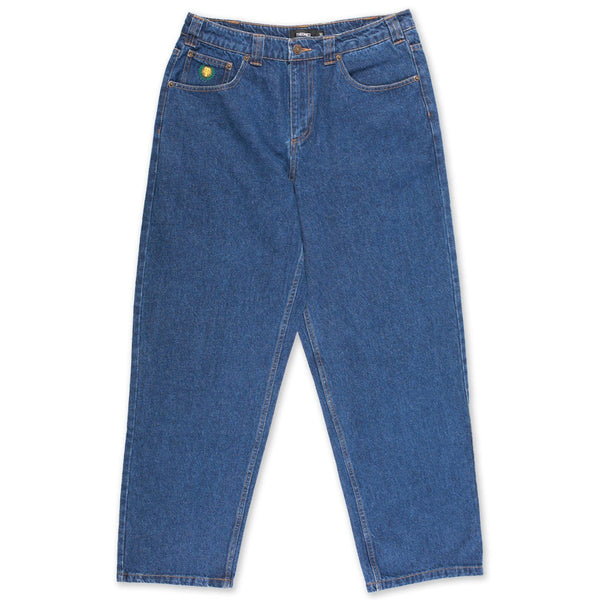 Theories Of Atlantis Plaza Jeans Washed Blue - Skatewarehouse.co.uk