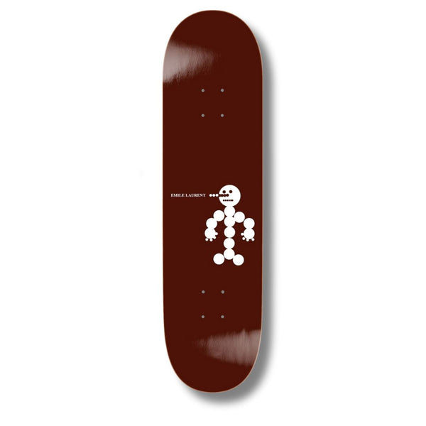 Polar Skate Co Emile Laurent - Snowman Wine Skateboard Deck - 8.25